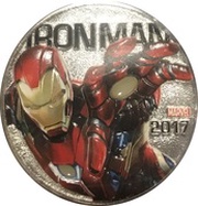 ½ Dollar Light-up Iron Man reverse image