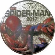 ½ Dollar Light-up Spiderman reverse image
