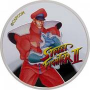 50 Cents Street Fighter II; M Bison, Fiji, 2021 reverse image