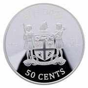 50 Cents Street Fighter II; Ryu obverse image