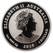 1 Dollar - Elizabeth II 6th Portrait - Double Dragon obverse image