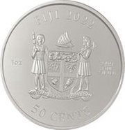 50 Cents Ancient Warrior - Samurai obverse image
