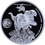 50 Cents Jurassic World Dominion, Fiji, 2022 reverse image