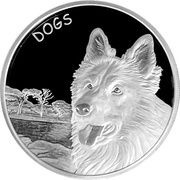 50 Cents Dogs, Fiji, 2023 reverse image