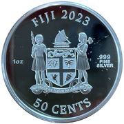 50 Cents Unicorn obverse image
