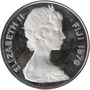1 Dollar - Elizabeth II 2nd portrait; Silver Proof Issue obverse image