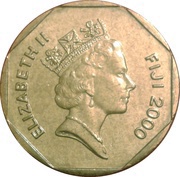 1 Dollar - Elizabeth II 3rd portrait obverse image