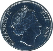 1 Dollar - Elizabeth II Elephant obverse image