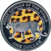 1 Dollar - Elizabeth II Leopard reverse image