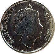 1 Dollar - Elizabeth II Copperband Butterflyfish obverse image