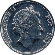 1 Dollar - Elizabeth II Albino yellow fish obverse image