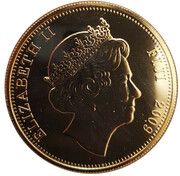 1 Dollar - Elizabeth II Damsel Fish obverse image
