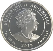 1 Dollar - Elizabeth II 6th Portrait - Queen Victoria 200th Anniversary obverse image