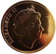 1 Dollar - Elizabeth II Flame Angelfish obverse image