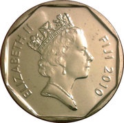 1 Dollar - Elizabeth II 3rd portrait obverse image