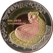1 Dollar - Elizabeth II Johannesburg - Leopard reverse image