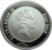 1 Dollar - Elizabeth II Charles II Restoration of the Monarchy obverse image