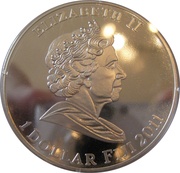 1 Dollar - Elizabeth II Earth obverse image