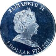 1 Dollar - Elizabeth II Jupiter obverse image