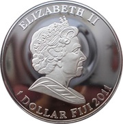 1 Dollar - Elizabeth II Uranus obverse image