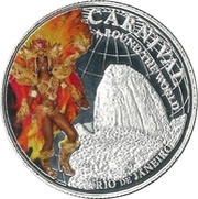 1 Dollar - Elizabeth II Rio, Fiji, 2012 reverse image