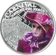 1 Dollar - Elizabeth II Venice, Fiji, 2012 reverse image