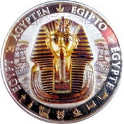 1 Dollar - Elizabeth II Tutankhamun, Fiji, 2012 reverse image