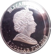 1 Dollar - Elizabeth II Falcon Pectoral obverse image