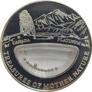 1 Dollar - Elizabeth II Canada - Platinum, Fiji, 2012 reverse image