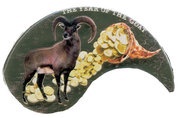 1 Dollar Year of the Goat, Fiji, 2015 reverse image