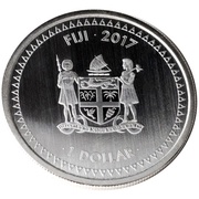 1 Dollar Hokusai's Great Wave obverse image