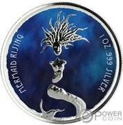 1 Dollar Mermaid Rising reverse image