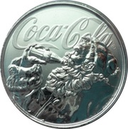 1 Dollar Coca Cola, Fiji, 2019 reverse image