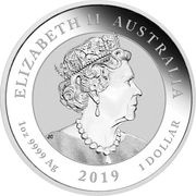 1 Dollar - Elizabeth II 6th Portrait - Graduation obverse image