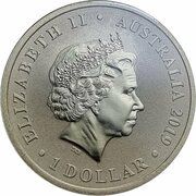 1 Dollar - Elizabeth II 4th Portrait - Year of the Pig obverse image
