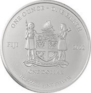 1 Dollar One Earth obverse image