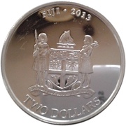2 Dollars "Taku Turtle" Silver Bullion obverse image