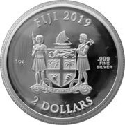2 Dollars Coca Cola obverse image