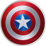 2 Dollars Captain America, Fiji, 2021 reverse image