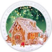 2 Dollars 2022 Fiji Gingerbread House obverse image
