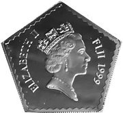 5 Dollars - Elizabeth II Millennium obverse image