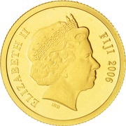 5 Dollars - Elizabeth II Easter Island obverse image