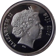 5 Dollars - Elizabeth II Atlantis Lost Island obverse image