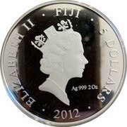 5 Dollars - Elizabeth II Archangel Michael Icon obverse image
