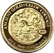 5 Dollars Celtic gold coin, Fiji, 2016 reverse image