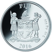 5 Dollars Unicorn obverse image