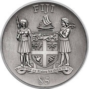 5 Dollar 35th Anniversary of Panda obverse image