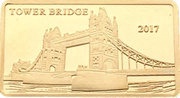5 Dollars Tower Bridge, Fiji, 2017 reverse image