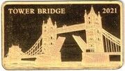 5 Dollars Tower Bridge, Fiji, 2021 reverse image