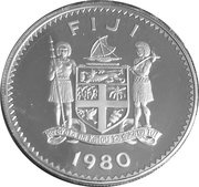 10 Dollars 10th Anniversary of Independence obverse image